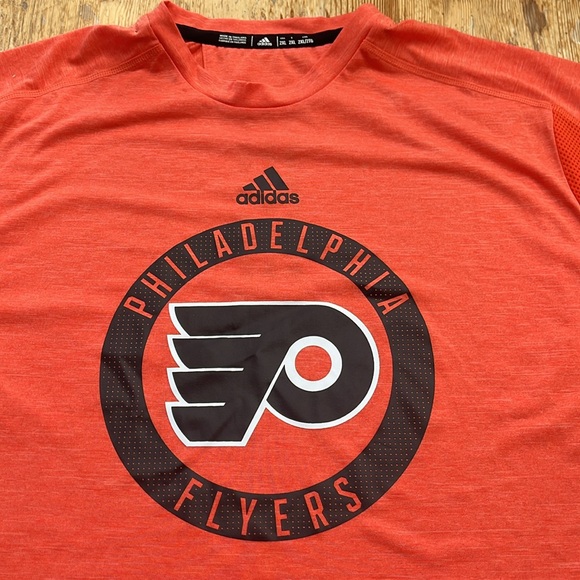 Brand new Adidas, Philadelphia Flyers, NBA Wickway shirt 2XL - Picture 12 of 15